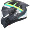 Shiro Helmets Helm Raptor Pegasus Motorradhelm schwarz matt SV (XS 53/54)