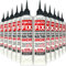 Injectafix 300ml- Kit Réparation Carreaux Décollés et Creux - Colle à Injection Puissante et Autonivelante - Facile à Utiliser sans Pistolet - Fixe Carreaux Lâches - Squeeze Tube
