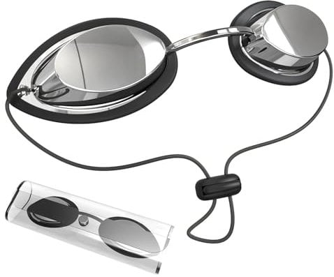 SEMNEANT Profi IPL Schutzbrille UV & LED 200-2000nm - 100% Lichtdicht, Verstellbar, Leicht - Für Solarium, Haarentfernung, Lichttherapie, Kosmetik & Strand Unisex Augenschutz