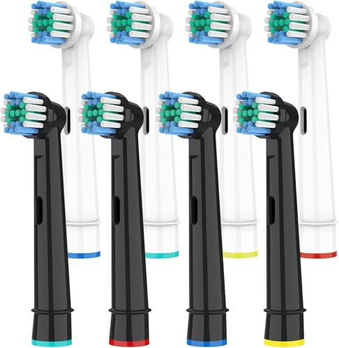 Aufsteckbürste, kompatibel mit Braun | Ersatzköpfe, kompatibel mit elektrischen Zahnbürsten von Oral B