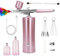 Kit de aerógrafos de 0,3 mm con boquilla inalámbrica, juego de aerógrafos multifuncionales con compresor para pintar