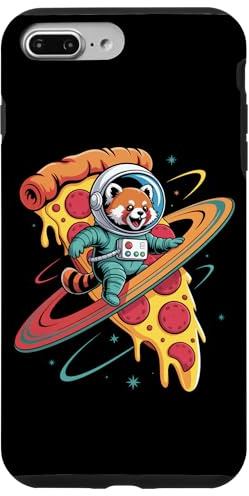 Weltraum Panda Auf Pizza Reisen Abenteuer Hülle für iPhone 7 Plus/8 Plus