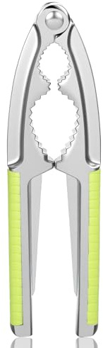 Tyqour Nussknacker für Walnüsse und Haselnüsse, Metall Nutcracker Walnussknacker mit rutschfeste Griff Nüsse Knacker Haselnussknacker Walnüsse Nussknacker für Alle Arten Von Nüssen, Hummercracker