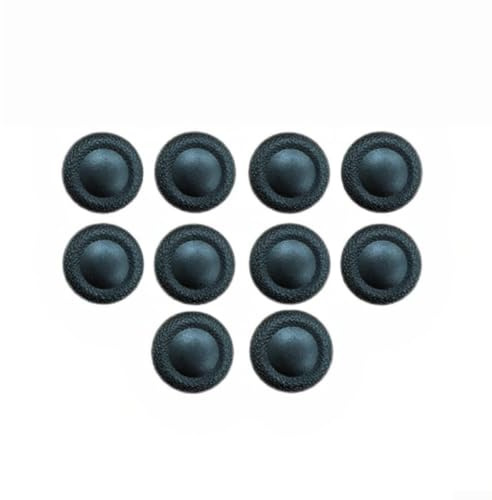 Copri Analogici in Gomma Antiscivolo per Joystick per ps5 per ps4 per xbox - Accessori Controller Ergonomici - Thumbstick Neri 2cm(10pcs)