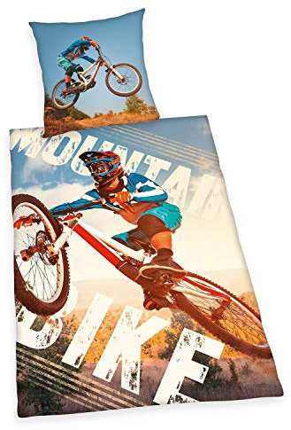 Bettwäsche Herding glatt Mountainbike Fahrrad BMX 135 x 200 cm Wow - All-In-One-Outlet-24 -