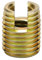 Vis d'insertion de Filetage Autotaraudeuses 20 Pièces, Kit de Réparation de Douille, Insert de Réparation de Filetage (intérieur M5 * 0.8 extérieur M8 * 1.0 longueur 10mm)