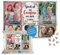 PR Print Royal Foto-Puzzle mit 5 Fotos Bedrucken - Glück ist eine Cousine wie Dich zu haben - Collagen-Puzzle selber gestalten für die Cousine - 500 Teile inkl. hochwertiger Kartonverpackung