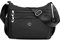 FORRICA Casual Sac Bandoulière Femmes Grand Sac Messager Multipoches Nylon Léger Sac Porte Epaule Noir