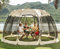 ULTICOR Tente d'extérieur - Tente de chambre pop-up instantanée - Grand écran - Pour 12 à 15 personnes - Pour pique-niques, barbecues, fêtes, terrasse et camping - Non étanche (38,1 x 38,1 cm)