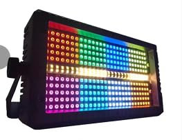 LED Par Bar Wand waschen Bühnenlicht, SENLAN 280pcsX0.5W SMD 5050 RGB 3-IN-1 plus weißes LED Panel Strobe Licht von 2 Modi DMX512 für Disco/Party/Theater