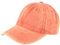 Breiter Baseball Cap Basecap Sonnen Kappe 100% Baumwolle Größenverstellbar & Waschbar - Orange
