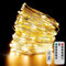 ADORIC Fairy Lights 20M 200 LED USB-Powered Copper Wire String Lights for Decorating Your Bedroom, Terrace, Celebrating Birthdays, Weddings, Hosting Parties, Christmas, Tree Decorations