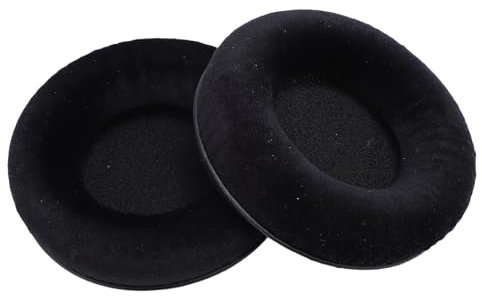 SUNGOOYUE Bequeme Ohrhörerkissen für Samt für DT770 DT880 DT990 Kopfhörer, Schallqualität ohne Rivalen und Feste Dauer, 2 Paare für Ingenieure (Black)