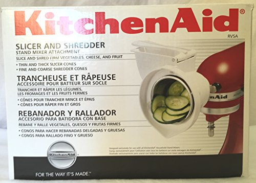 KitchenAid Mixer Gemüse und Käse Obst Schneide/Shredder RVSA