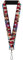 Buckle Down Lanyard-1.0-Descendants 11-Charakter-Gruppenpose, Rot/Grau - mehrfarbig - Einheitsgröße