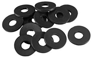 sourcing map 10pcs 6x16x1,5mm O-Ring Schlauchdichtung Flachgummi Scheibe Lot Wasserhahn Tülle DE de