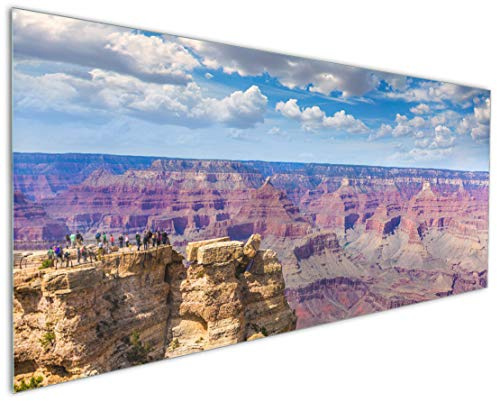 Wallario Küchen-Rückwand | Küchenspiegel Felsenschlucht im Grand Canyon Park Arizona in Premium-Qualität: Brillante Farben | abwischbar | pflegeleicht