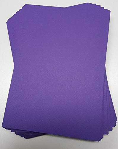 Stella Crafts Karton, A4, 240 g/m², 297 x 210 mm, Violett, 50 Blatt