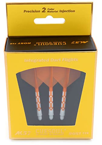 CUESOUL ROST T19 Integrierter Dartschaft und Flights Big Wing Shape, 3er-Set
