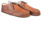 Magical Shoes Mocasines para hombre y mujer, zapatos descalzos de piel, zapatos minimalistas ultraligeros, con cordones, transpirables, mocasines, cameron, marrón, 44 EU Ancho
