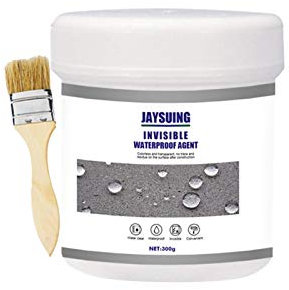 300g Dichtmasse, Waterproof Agent, Transparentes Wasserdichtes Beschichtungsmittel, Wasserdichte Isolier-Dichtstoff-Emulsion, Unsichtbares wasserdichtes, für Badezimmer, Fliesen, Wände, Toilett