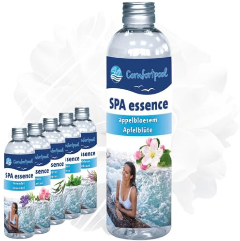 Comfortpool Spa Essence Badeöl | Luxuriöses Duftöl für Spa oder Whirlpool | Verschiedene Düfte | Aroma | (Apfelblüte)