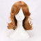 Xamic Anime Cosplay Perücke, Princess Daisy Perücke, Golden Brown Short Curly WIG, Mit Kostenloser Perückenkappe, Für Party, Alltag, Halloween, Anime-Fan-Geschenk
