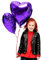 20 palloncini a forma di cuore viola, per San Valentino, 18 pollici, a forma di cuore, palloncini a forma di elio, a forma di cuore, adatti per matrimoni