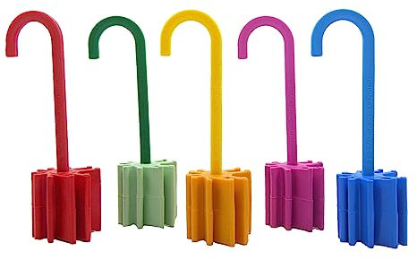 Ferma Finestra GUMMY - Fermavento Profumato Fermaporta Universale Ammortizzatore Ferma persiane - Gommini Paracolpi Blocca Porta - Colori assortiti (10)