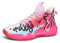 Uhclrr Herren Basketball Schuhe Gym Sportschuhe Anti Rutsch Basketball Schuhe Outdoor Jungen Basketball Schuhe(38 EU, Pink)