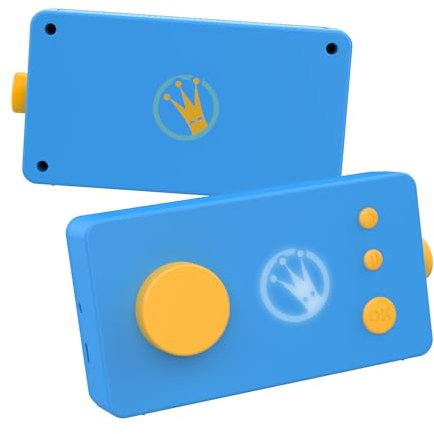 Lunii - Ma Fabrique à Histoires Bleue + 2h30 d'histoires à Composer incluses à télécharger, Boîte à Histoires Interactive pour Enfants de 3 à 8 Ans - Conteuse fabriquée en France