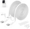 Cavo Itramax 4.5M 2 Stück Winkle Micro USB Kabel für WYZE Cam /V3/V4/Pan V3 Kamera,90 Degree Extension Power Stromkabel Ladekabel,Waterproof Flach Ladekabell für Blink XT/XT2/Outdoor(3rd Gen) Camera