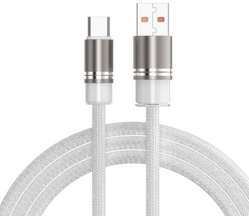 USB C Cable, Upgraded Fast USB Type C 6A Charging Cable for Android/Phone/Pad/Laptop, 1 Meter Type C Charger USB Cable Compatible with Phone 16/15/Pro/Plus/Max