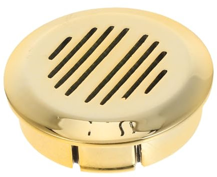 Cabilock Goldfarbener Zigarren Humidifier Schwamm Regulierung Feuchtigkeitserhalt Runder Befeuchter Für Humidor Zuhause Büro Bar Nutzung