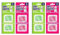 8x Stick ON Bin Freshener Smelling FRESH Dustbins Swing Pedal Air Fragrance Berry Blast | Citronella & Lemongrass - Bundled by Smart Cutie