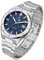 CADISEN Mechanische Automatik Uhr Herren Mit Gangreserve Saphirglas Uhren männer NH35 Freizeit Wasserdicht (Blau)