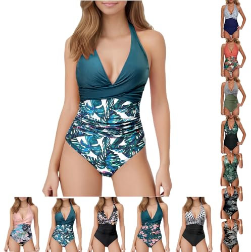 Robe Grande Taille Femme 52 54 56 De Bain Shorty Grossesse Gainant Ventre Plat Transbronzant Push Up Rembourré Bronzant Tankini 1 Pièce Maillots Une Tankinis L #