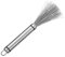 Spazzola versatile in acciaio inox 304 per un uso efficace su pentole, padelle e lavandini