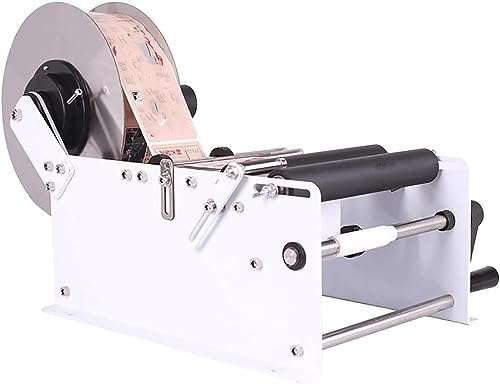 Bottle Labeling Machine - Manual Applicator for Beer Bottles, Compatible with Labels 10-150mm Wide and 10-300mm Long