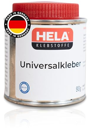 HELA® Universalkleber transparent - Starker PVC-Kleber für dauerelastische Verklebung - Für Planen, Bootsabdeckungen & PVC-Bodenbelag - Zuverlässig & wasserdicht für Heimwerker - Made in Germany
