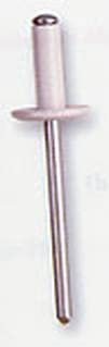 REMACHE ALUMINIO ESTANDAR 4.0X10 MM BLANCO C/50