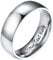 PROSTEEL Herren 6mm breit Band Ring Edelstahl hochglanzpoliert personalisiert Partnerring Ehering schlicht Verlobungsring Trauring Modeschmuck für Hochzeit Jahrestag, Größe 69
