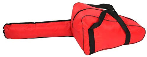 Kettensägentasche Oxford-Stoff Wasserdicht Regendicht Lange Wasserdichte Paket Slider Werkzeug(Rot)