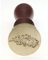 Jieddey Holz Wachs Siegel Stempel,Siegelstempel Vintage Hölzerne Stempel mit Holzgriff Briefmarken für Umschläge Porto Briefeinladungskarte Federstil