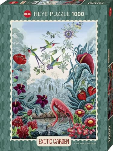 Heye Bird Paradise 1000 Teile Puzzle, Silver, Zilver