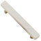 Möbelgriffe, Modern Schubladengriff aus Marmor Ziehgriff Griffe Türgriff Ledermöbelknöpfe Schrankgriffe für Schränke, Kleiderschrank, Schublade, Küche,1 Stück (Size:Hole Spacing 128mm)