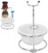 Agatige 2 in 1 Shaving Brush Razor Stand with Stainless Steel Soap Bowl Shaving Kit for Men Boyfriend Husband Dad Birthday Fathers Day Gift
