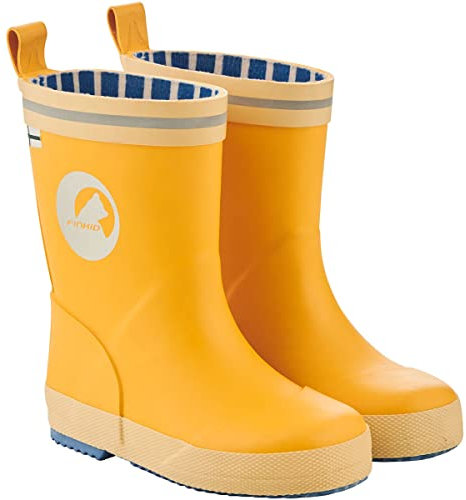 Finkid Vesi Gelb - Wasserdichter klassischer Kinder Gummistiefel, Größe EU 33 - Farbe Yellow