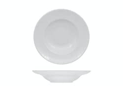 Saturnia, Set mit 6 Pastatellern Napoli aus Porzellan, 26 cm, 3105400-248, weiß