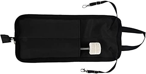 Porte-baguettes Sac de Baguettes Étui à Baguettes Étui à Baguettes, Accessoires de Batterie, Sac à Baguettes, Porte-baguettes pour Maillets pour le Stockage Sac Suspendu Baguette Portable (Brun)